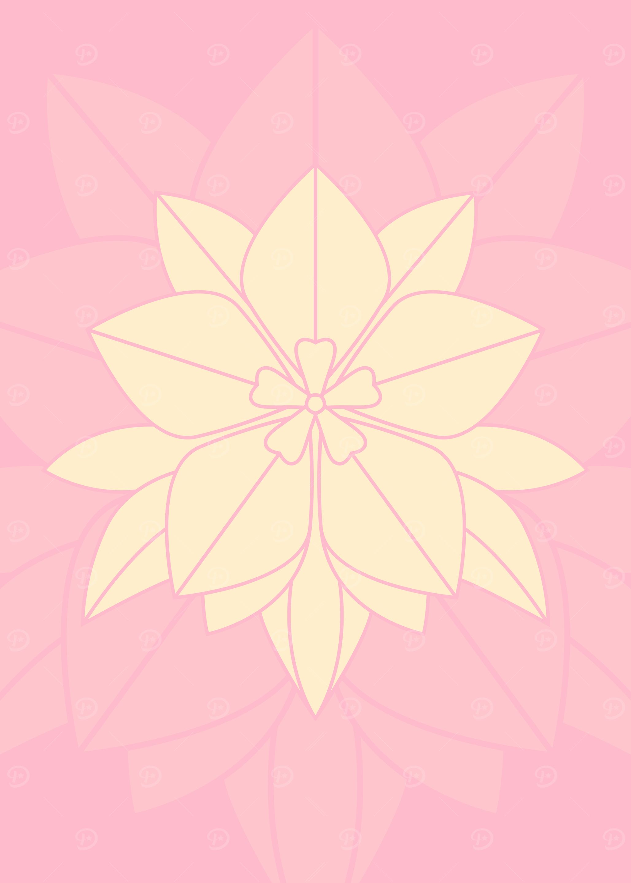Pastel Flower Mandala