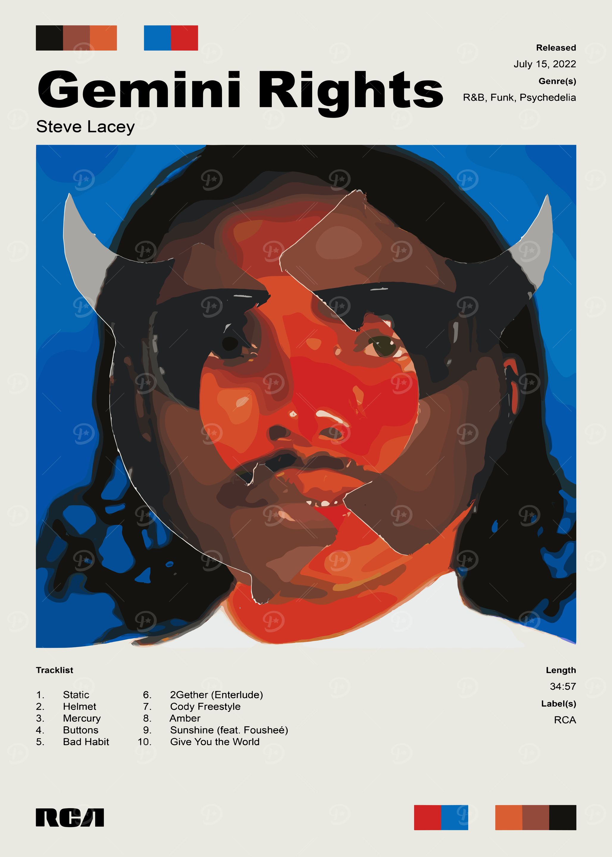 Steve Lacy Gemini Rights
