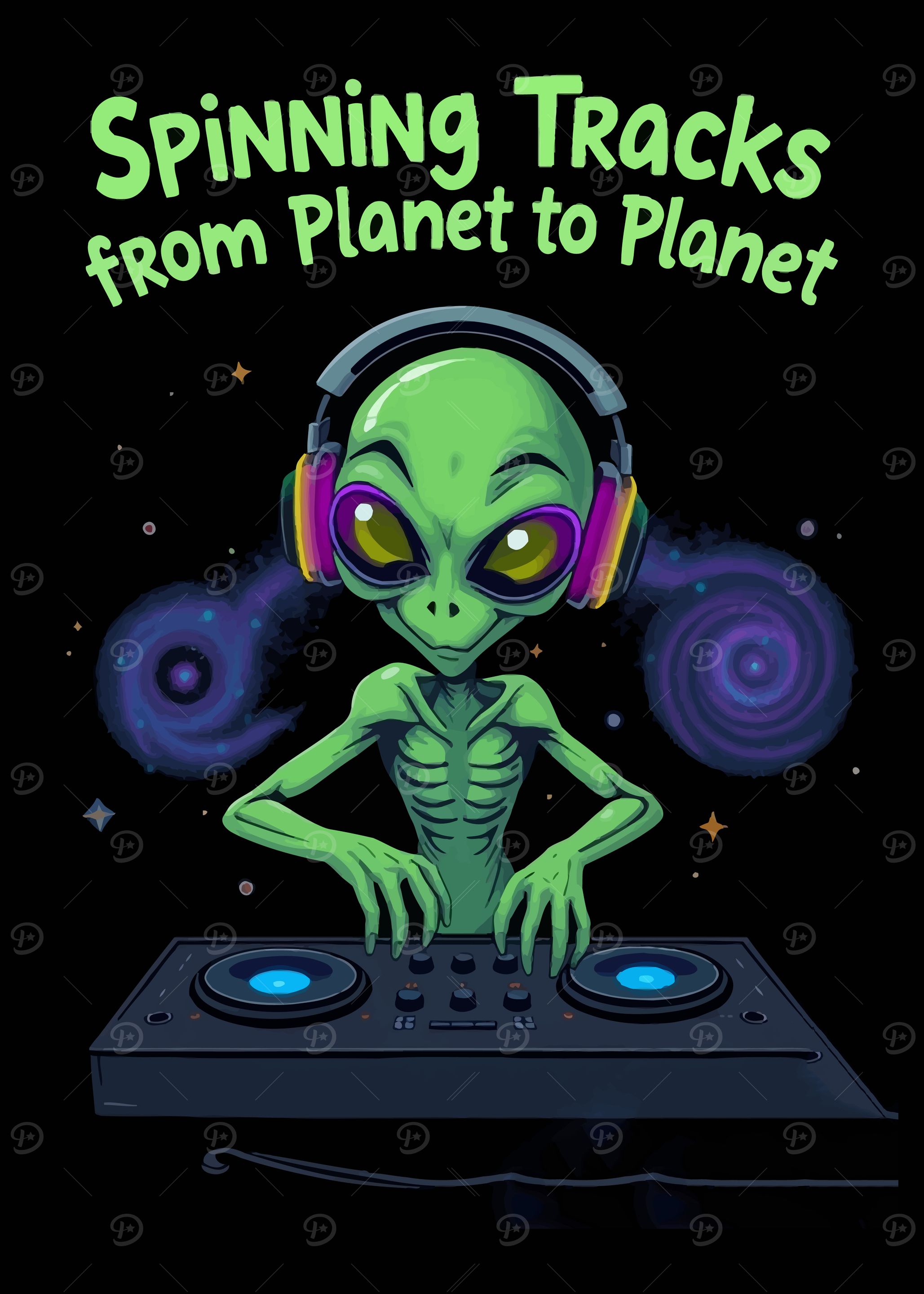 Alien DJ Space Music