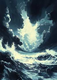 Stormy Seascape