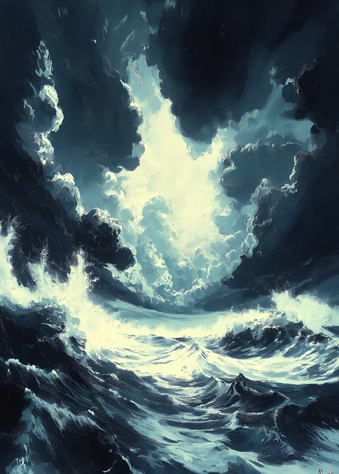 Stormy Seascape