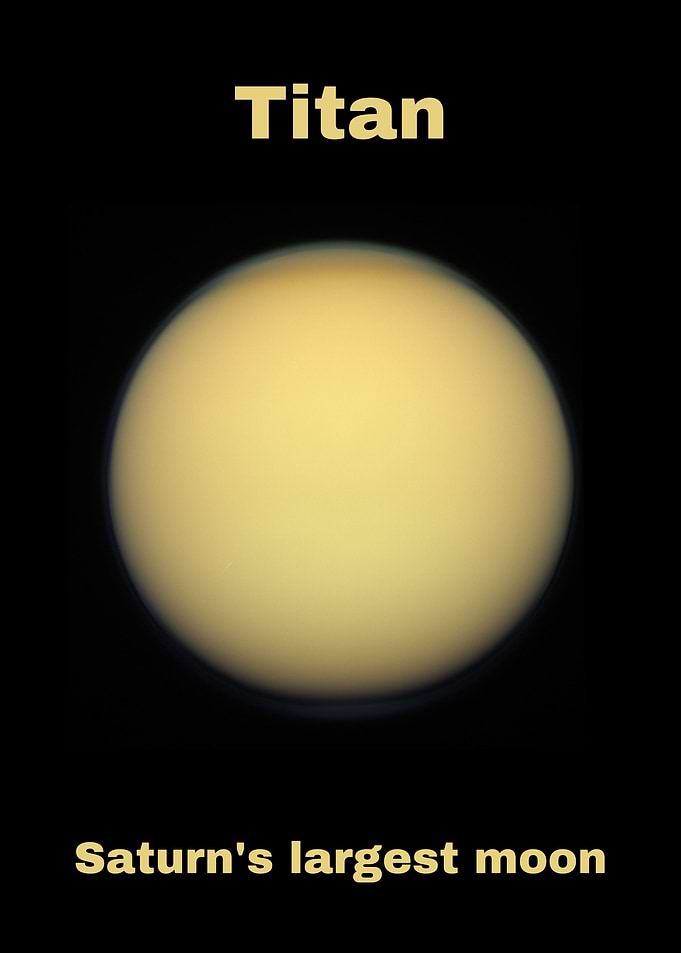 Titan : Saturn's largest moon