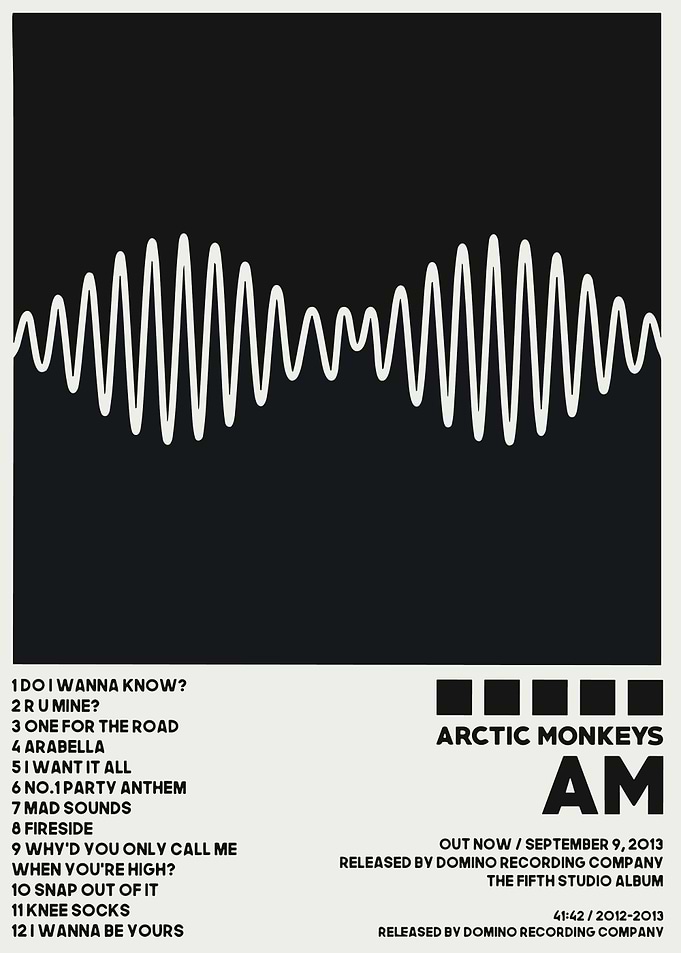 Arctic Monkeys AM Album Cover