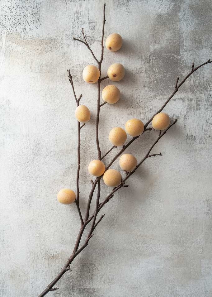 Branch with Yellow Fruits