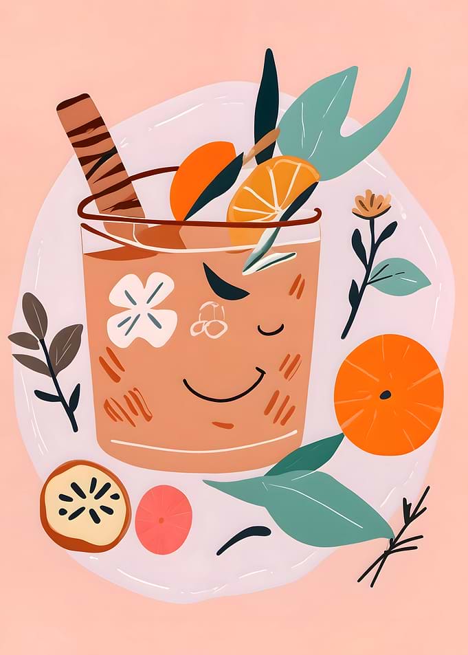 Cinnamon & Orange Cocktail