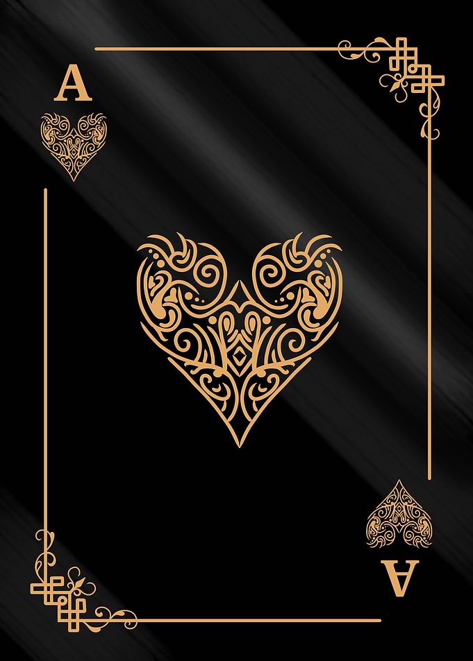 Ace of Spades Card