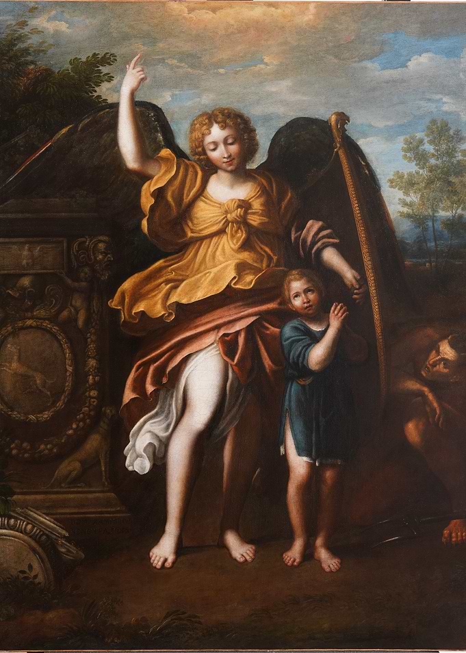 Angel Protecting Child
