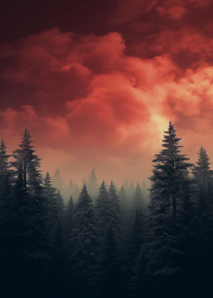 Red Sky Forest