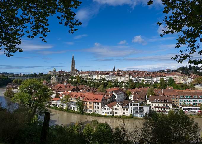 Old City Of Bern In Switzerland