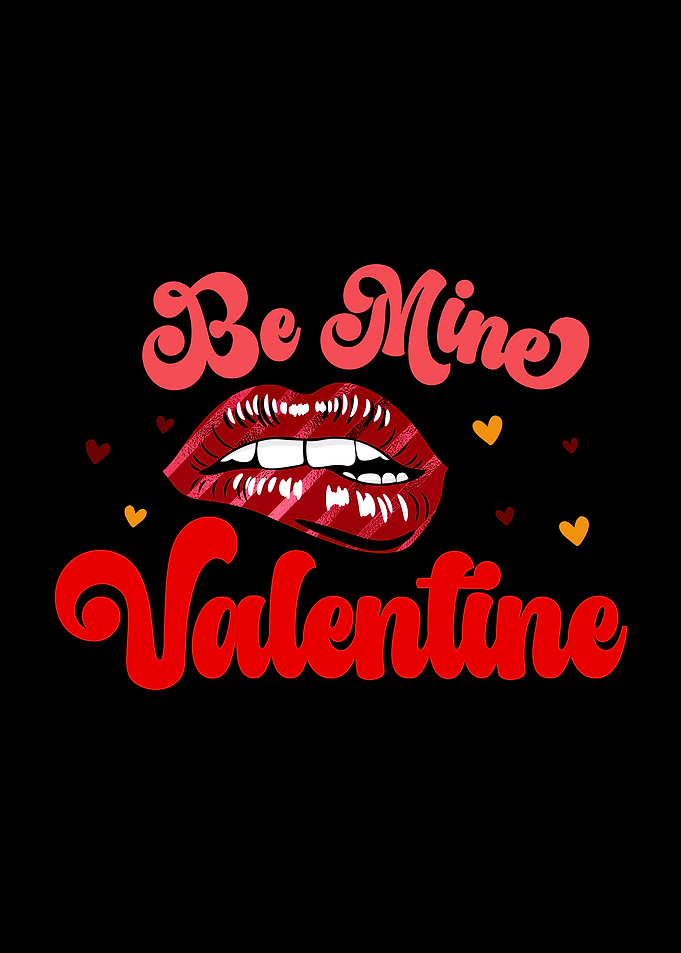 Be Mine Valentine Lips
