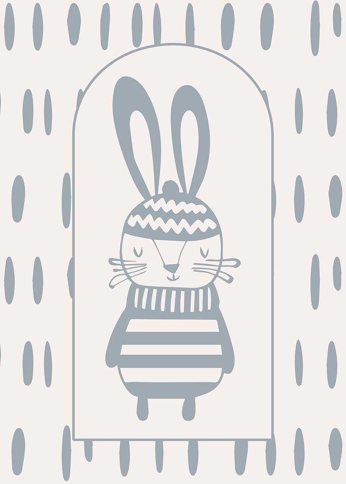Whimsical Bunny Nursery Decor