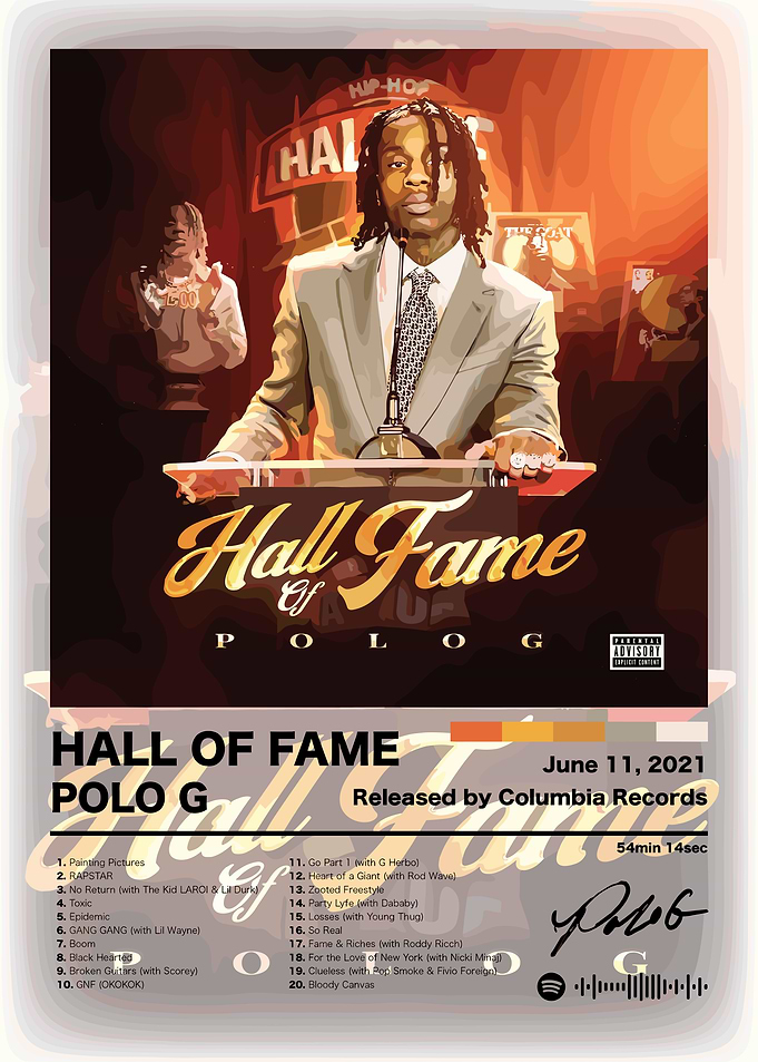Polo G Hall of Fame