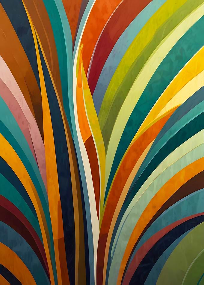 Dancing Stripes in Color