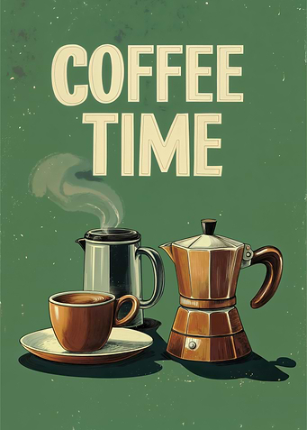 Coffee Time Poster