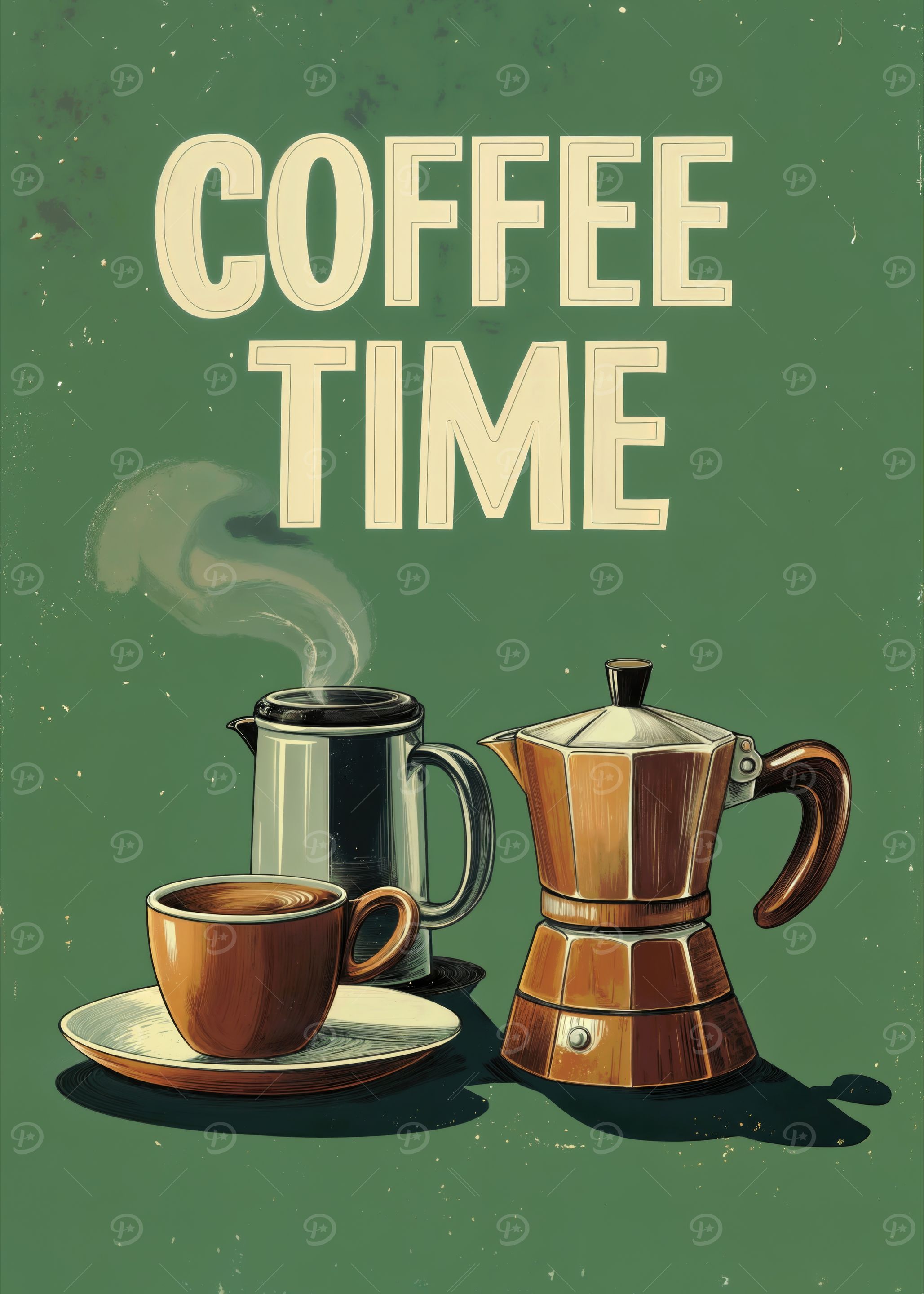 Coffee Time Poster