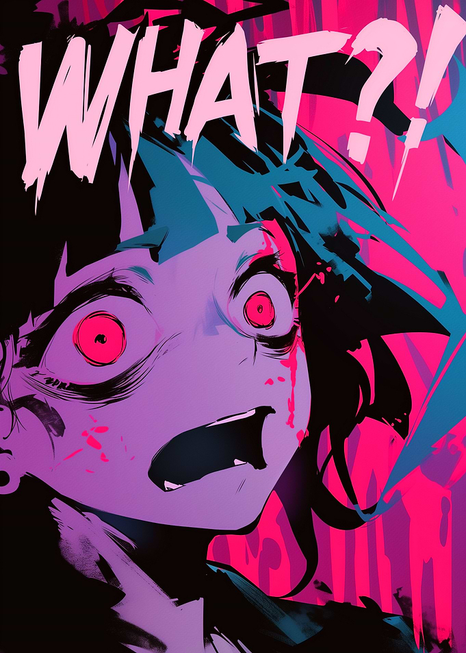 Anime Girl Shocked