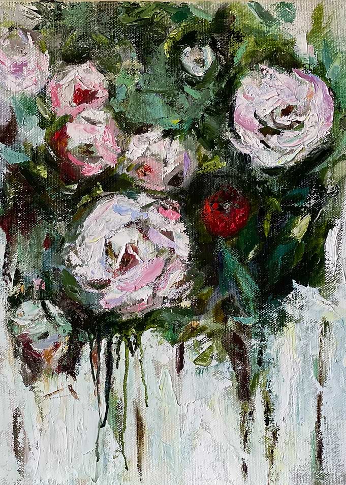 Floral Oil Painting