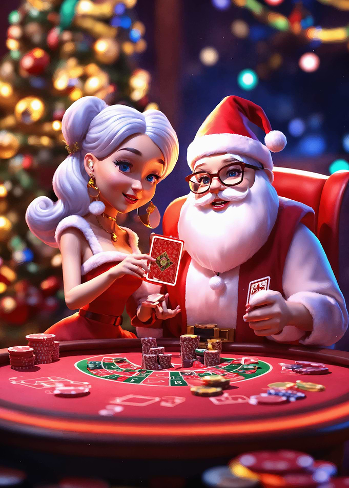 Santa & Elf Casino Night