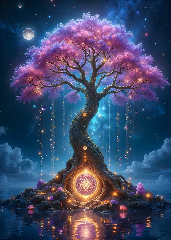Magical Tree of Light