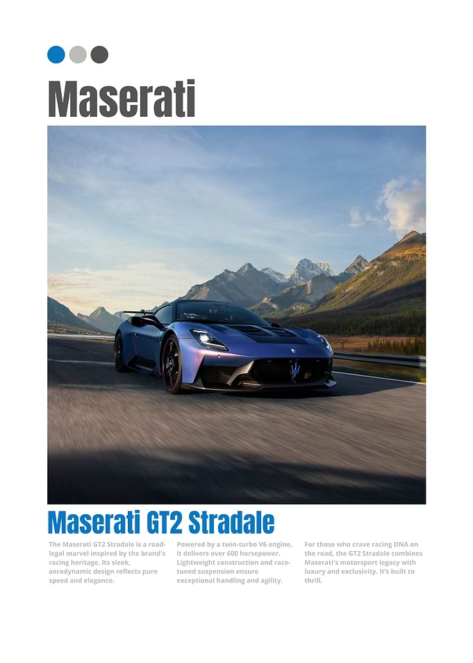 Maserati GT2 Stradale