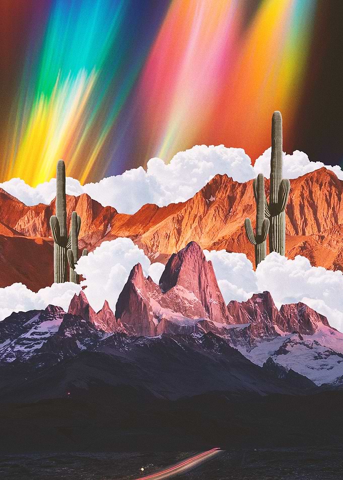 Cactus Mountain Dreamscape