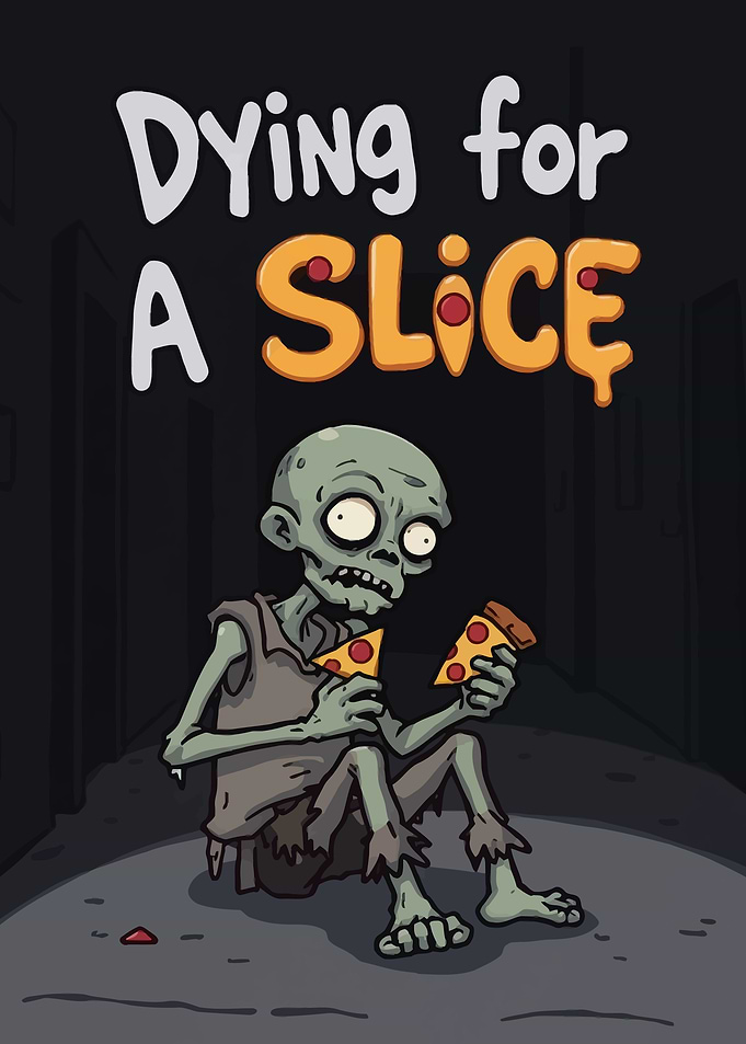 Zombie Pizza Dying For a Slice