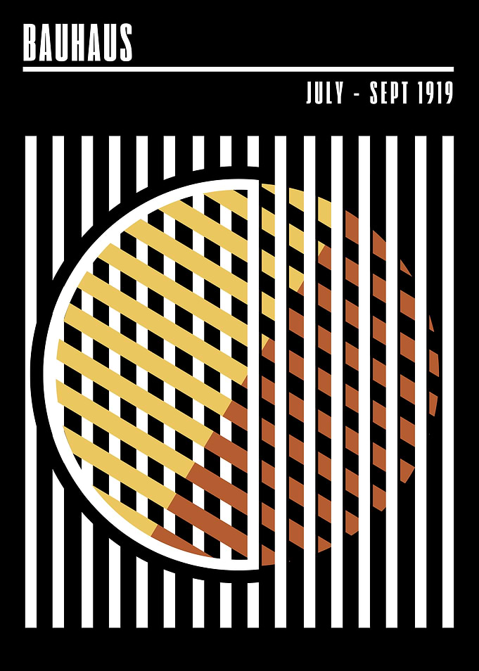 Bauhaus Geometric Art
