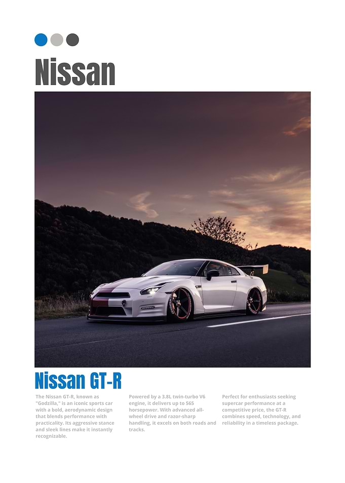 Nissan GT-R Sports Car