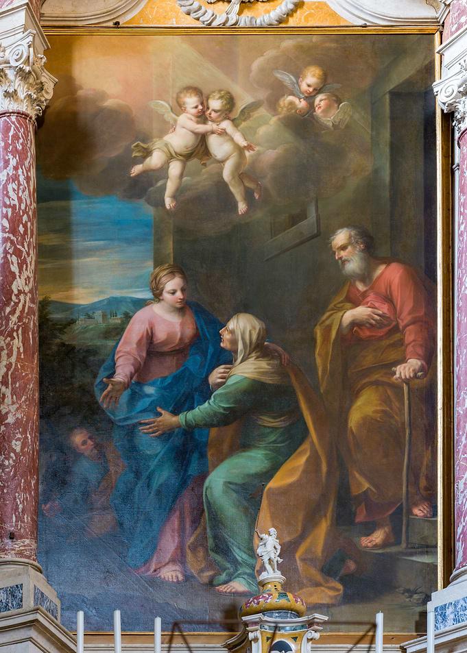 Religious Painting with Angels