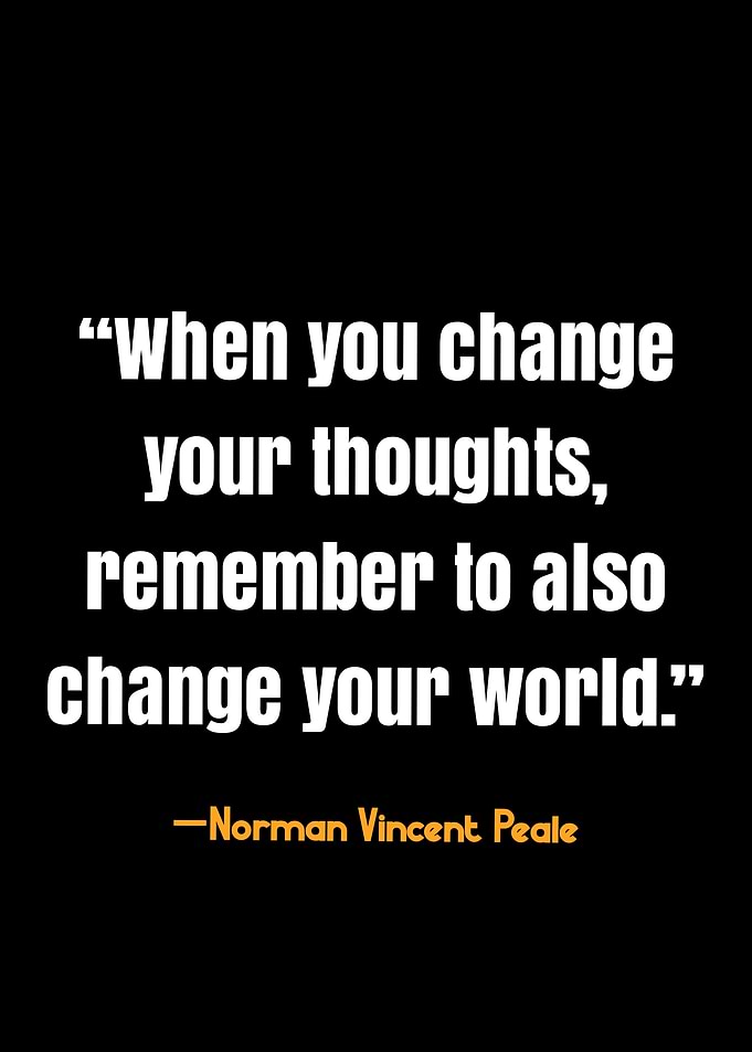 Inspirational Quote - Norman Vincent Peale