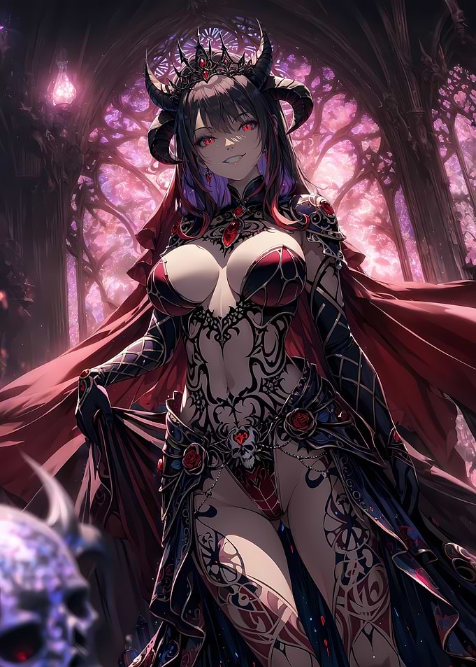 Dark Fantasy Anime Queen