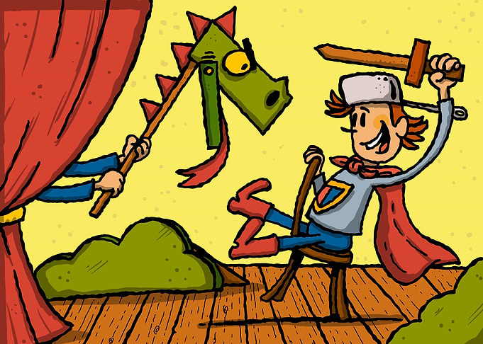 Knight on Stage