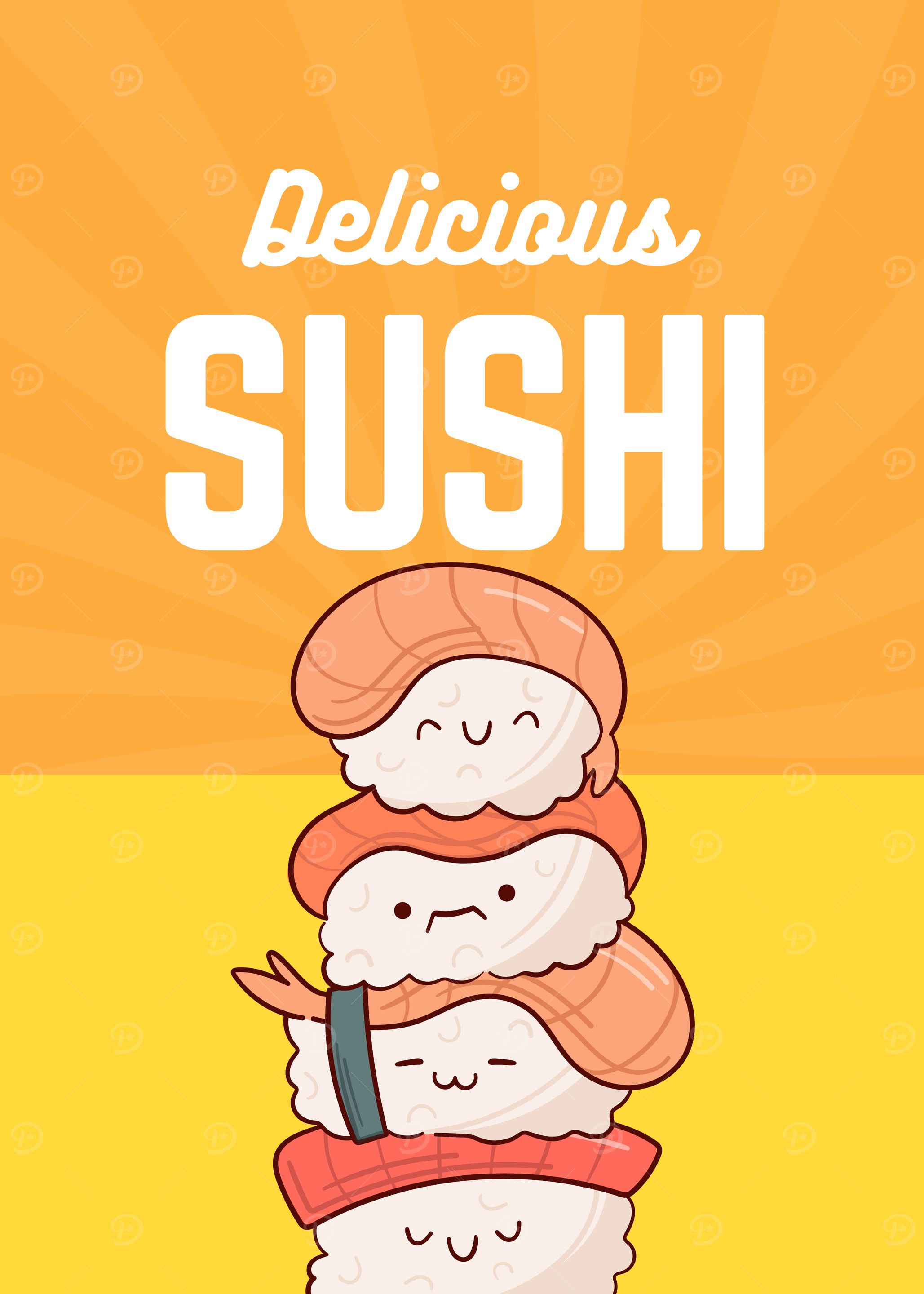 Cute Sushi Stack