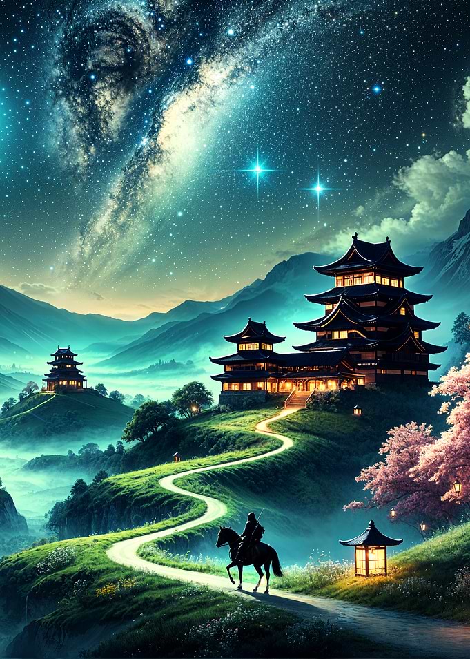 Nighttime Journey to Pagoda