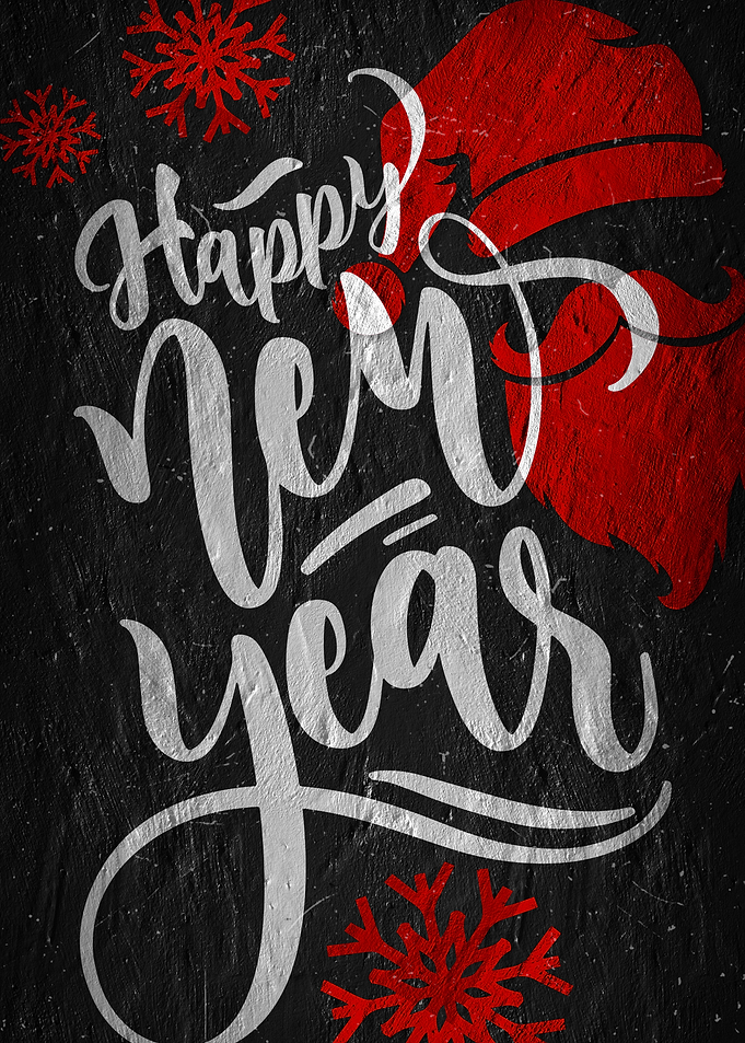 Happy New Year Santa