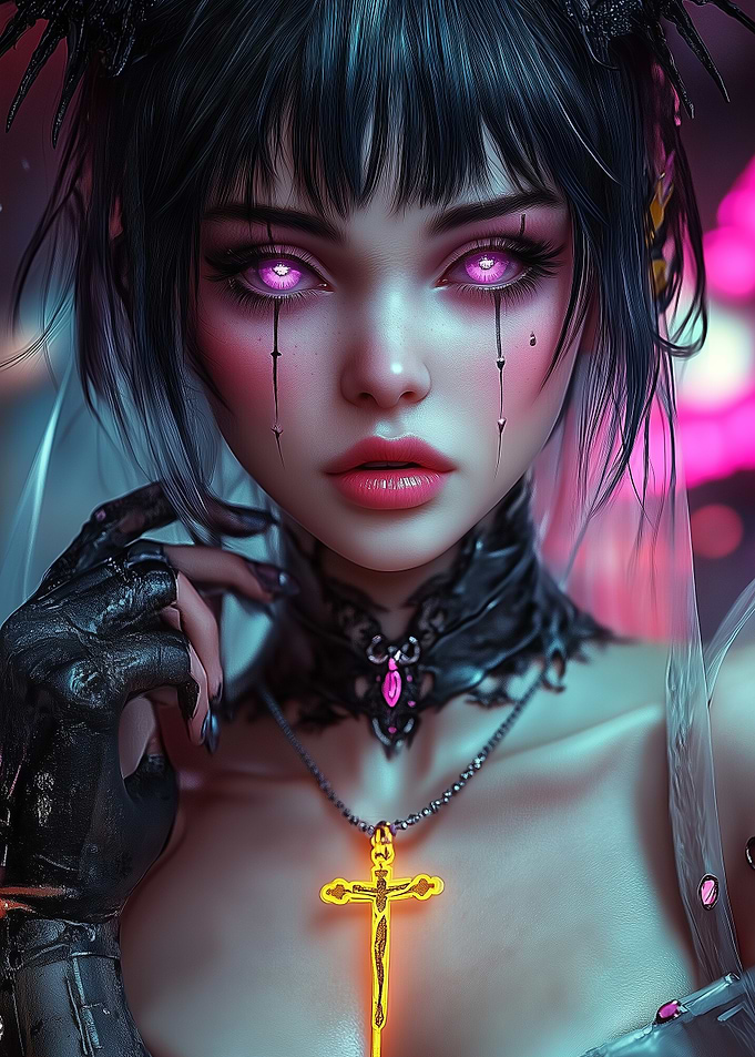 Cyberpunk Angel