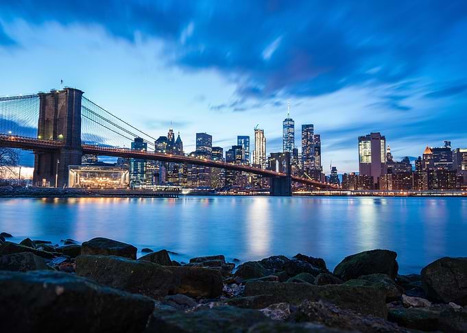 Brooklyn Bridge Night View