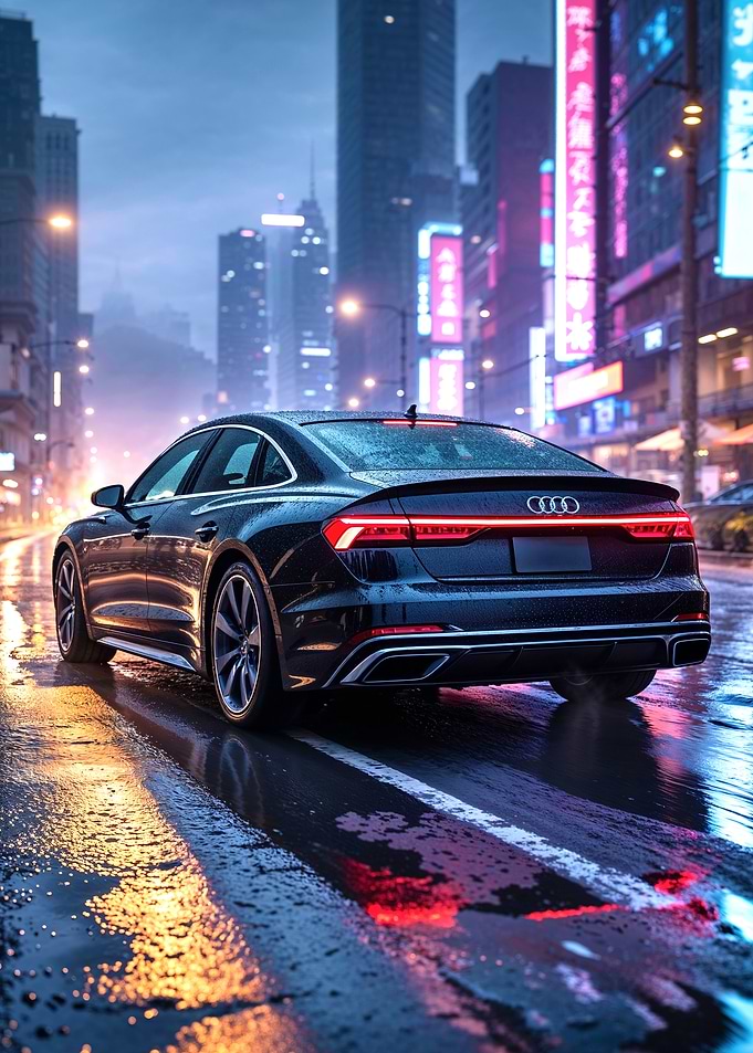 Audi S8 Cityscape