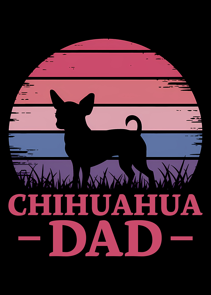 Chihuahua Dad Sunset