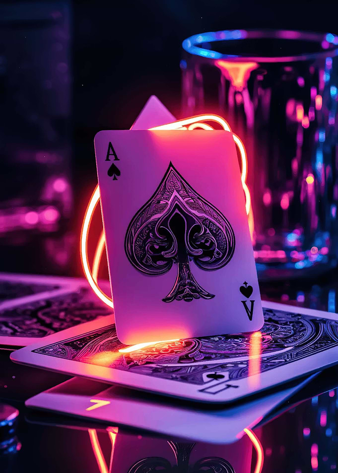 Ace of Spades Neon