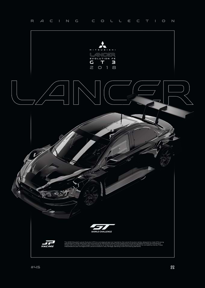 Mitsubishi Lancer Evolution GT3 2018