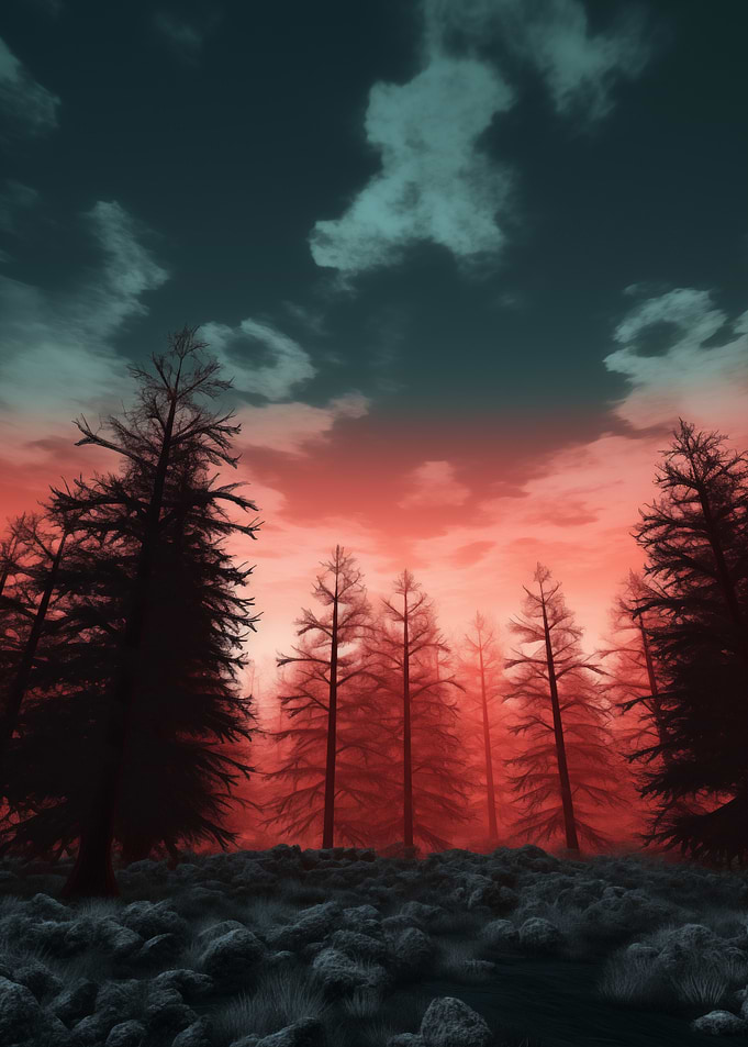 Red Sky Forest
