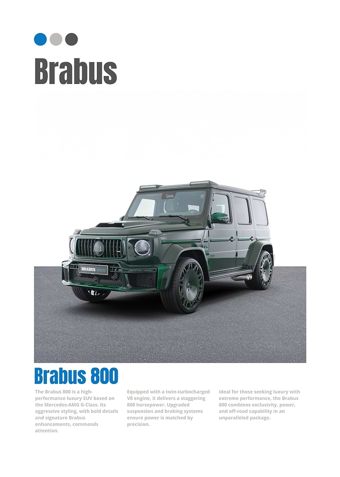 Brabus 800 Luxury SUV