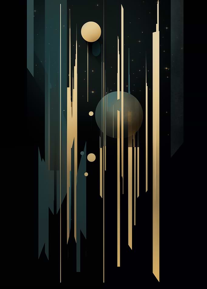 Abstract Space Art