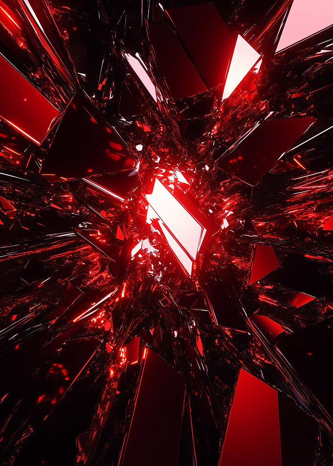 Red Crystal Explosion