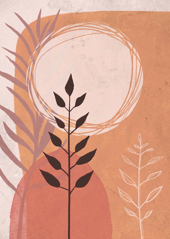 Abstract Floral Art