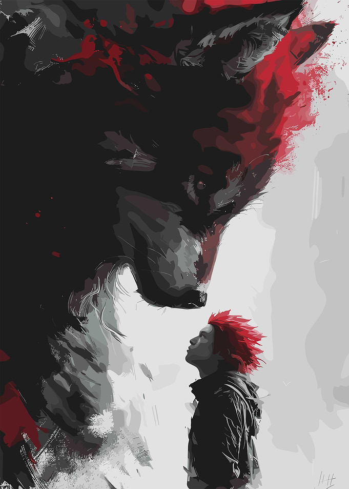 Wolf and Boy