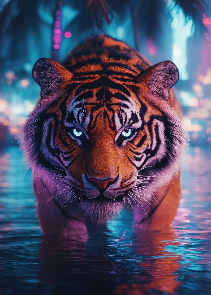 Neon Tiger