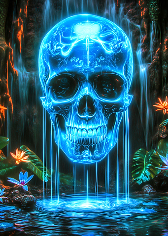 Blue Skull Waterfall