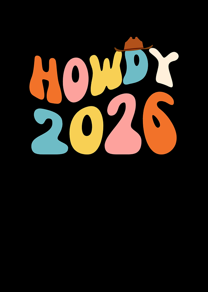 Howdy 2026 Cowboy Hat